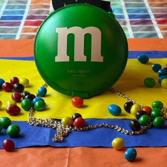 🍫 M&M’S X KATE SPADE NEW YORK COIN PURSE 🍫 NWT 🍫 - Picture 11 of 16
